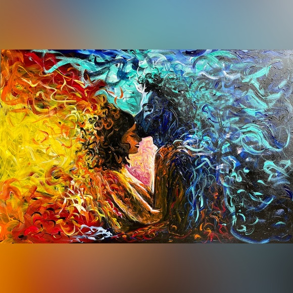 Handmade Acrylic Painting - Picture 5 of 7